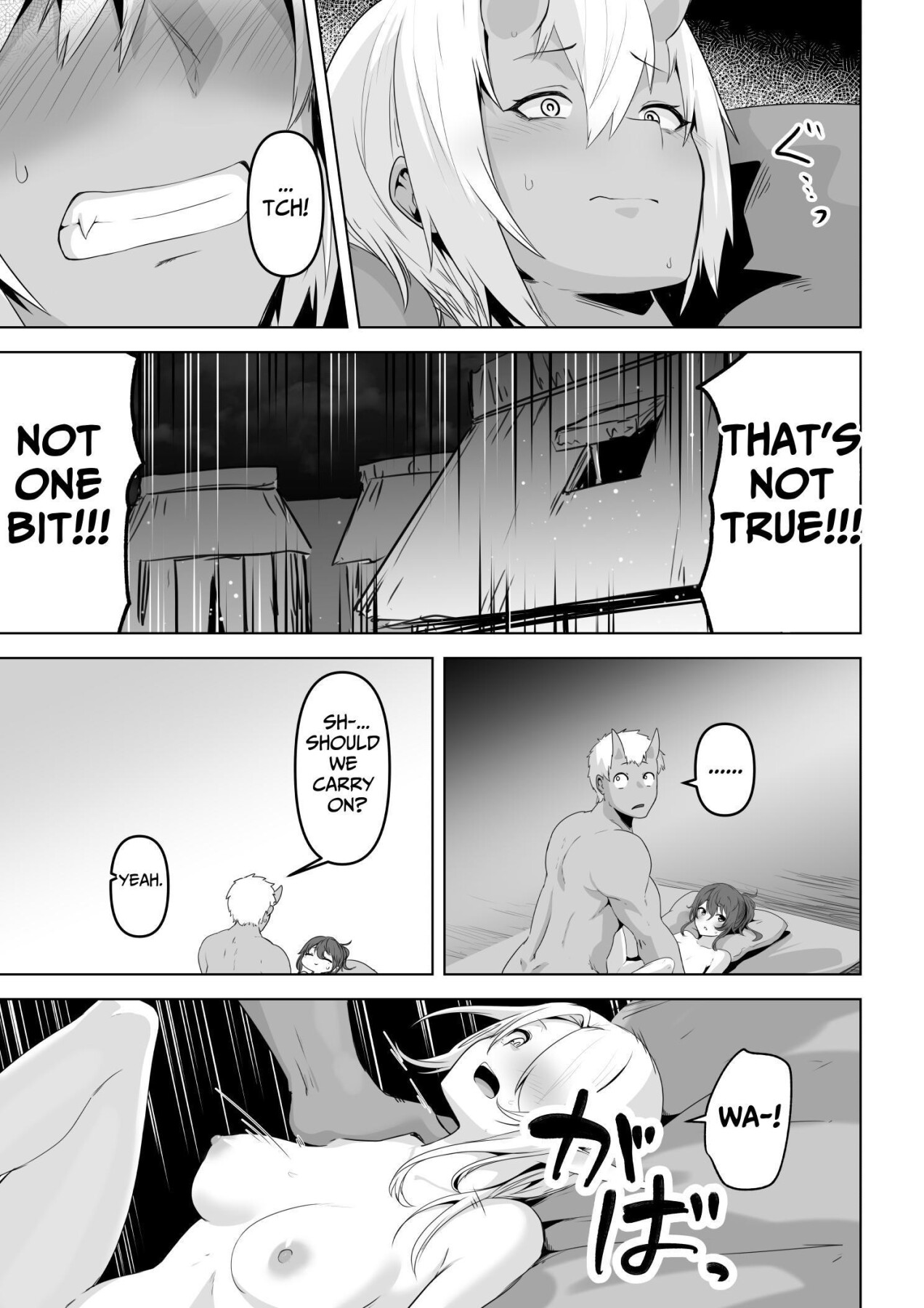Hentai Manga Comic-Lustful Elf Wants To Be Violated Against Her Will-Read-29